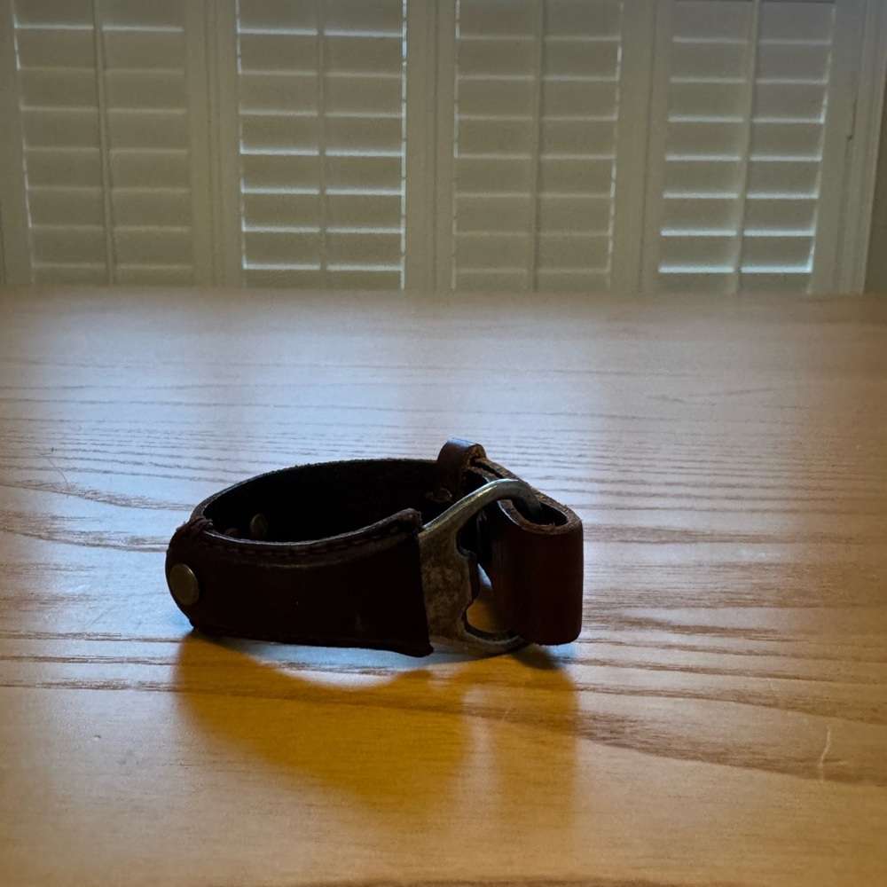 American Eagle Outfitters Brown Bottle Cap Bracelet Accessory